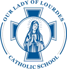 Our Lady of Lourdes logo